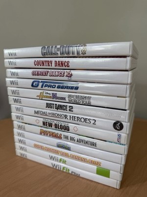 Nintendo Wii Games Collection   CIB