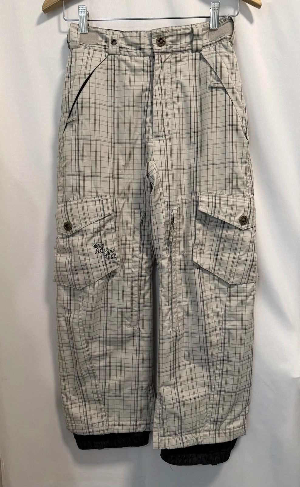 BODY GLOVE | Boys Kids Youth Ski Snowboard Snow Pants Waterproof Plaid- Size 10