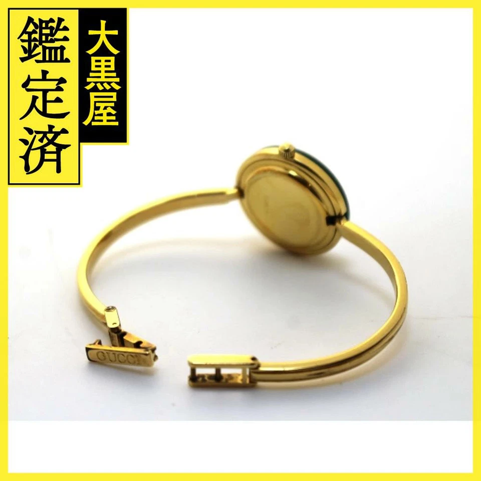 GUCCI Watch Change Bezel 1100 L White GP Quartz Ladies (2148103871306) Used - Image 4 of 4