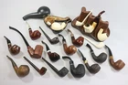 Mixed Lot Vintage Wooden Pipes Meerschaum Pipes Various Brands (IJ854)