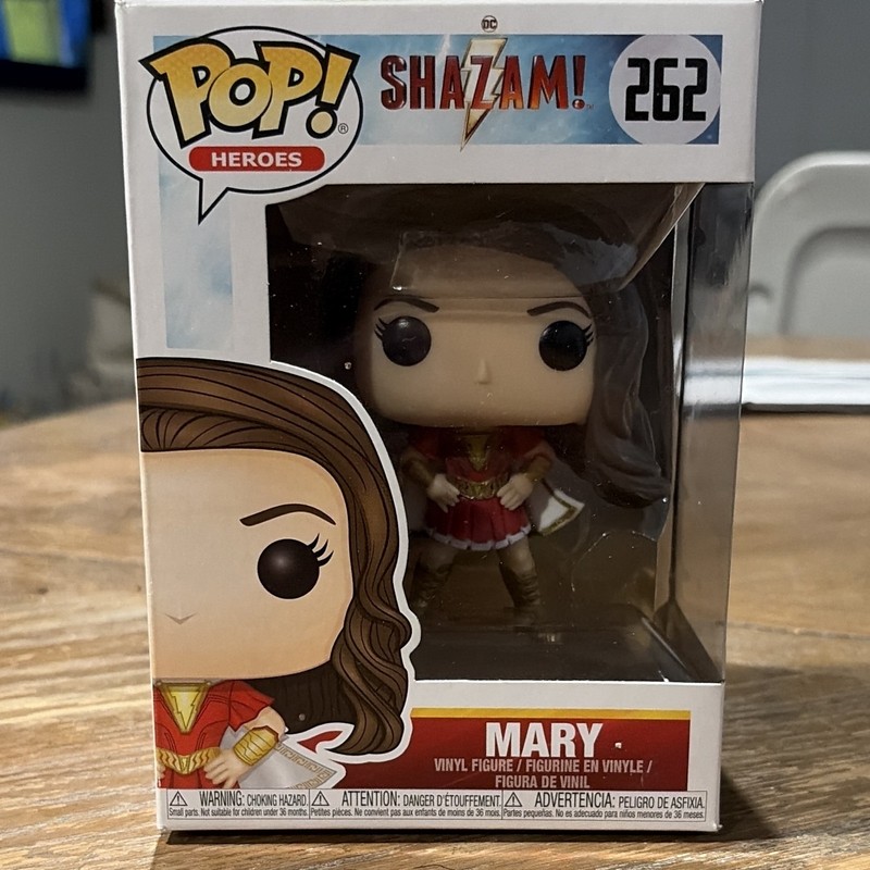 Funko Pop! Vinyl: Pop! Heroes Shazam! - Mary (Boxed, Unopened) #262