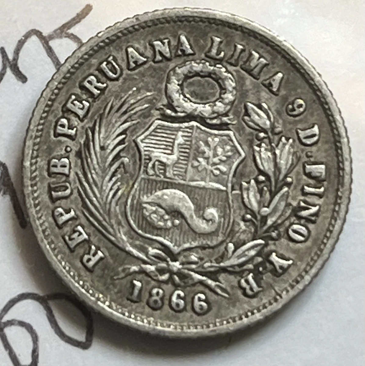 1866 Year Peruvian Coins for sale | eBay