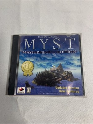Myst Masterpiece Edition PC Game 2000 Windows CD-ROM Rated E Complete CIB