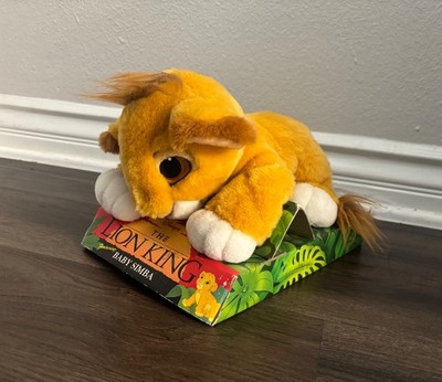 Vintage 1993 The Lion King Baby Simba Plush 10'' 