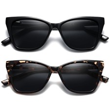 Trendy Cat Eye Sunglasses for Women Fashion UV Protection Sunnies Sunglasses ...