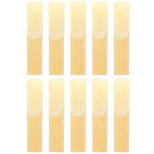 10 Pcs Alto Sax Reeds for Player Musical Instruments Accessories
