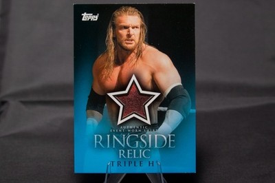 2009 Topps WWE Ringside Relic Triple H The Game