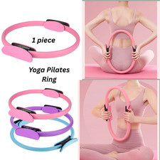 Pilates Ring Yoga Fitness Double Handled Wheel Magic Circle Women Exerciser