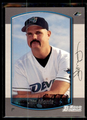 #ad 2000 Bowman Jim Morris #164 Tampa Bay Devil Rays $9.95