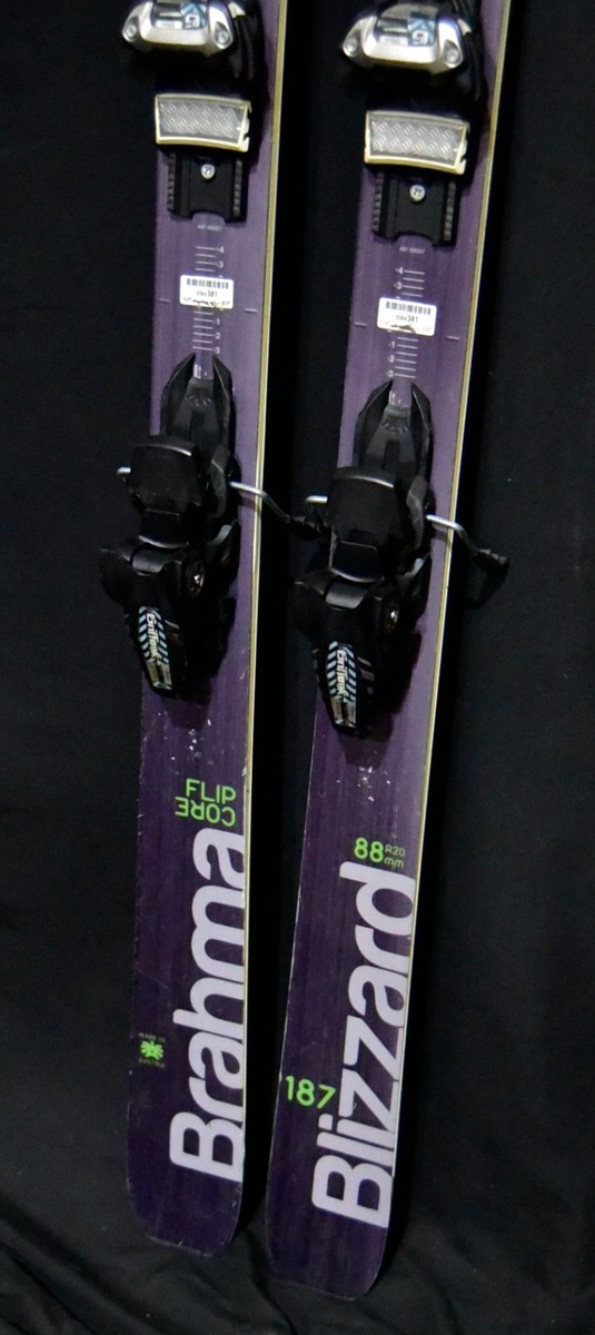 BLIZZARD BRAHMA 88 SKIS SIZE 187 CM WITH MARKER BINDINGS | eBay