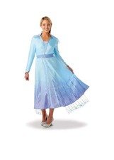 Rubie's Disney Frozen Elsa Deluxe Dress Adults Costume 《 Age 9-10》