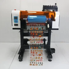 A3+ Double XP600 Printheads UV DTF Printer for A/B Film Crystal Sticker Printing
