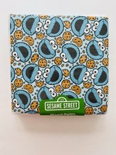 "NUEVAS servilletas de almuerzo Sesame Street Cookie Monster 40 3 capas cuadradas de 6,5"""
