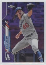 2020 Topps Chrome Purple Refractor 10/299 Tony Gonsolin #114 Rookie RC 0c6