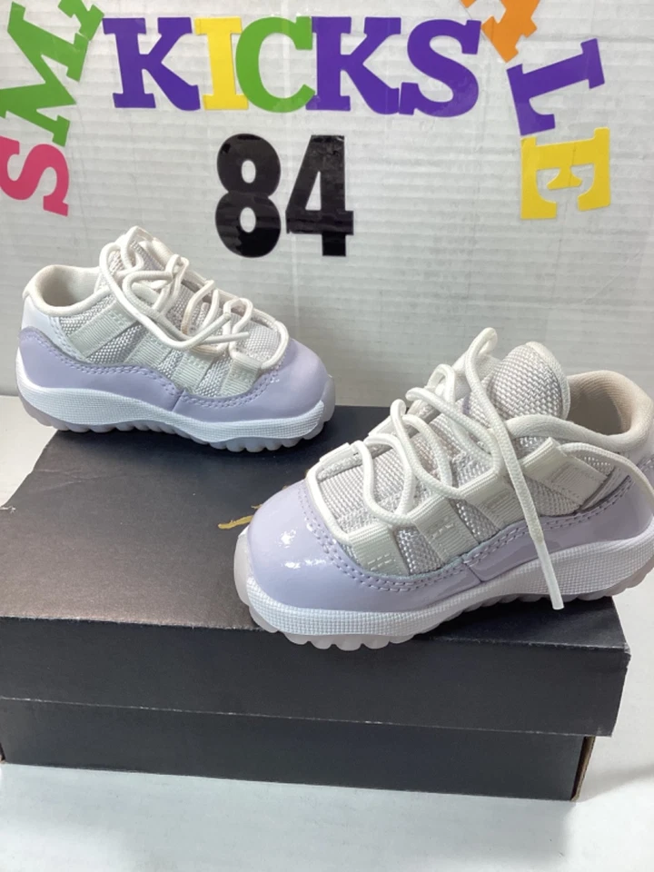 Nike Air Jordan Retro 11 Low 'Pure Violet' niño pequeño talla 4c Foto 4 de 4