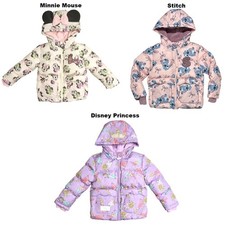 Character Toddler Girls Cozy Sherpa Lined Puffer Jacket