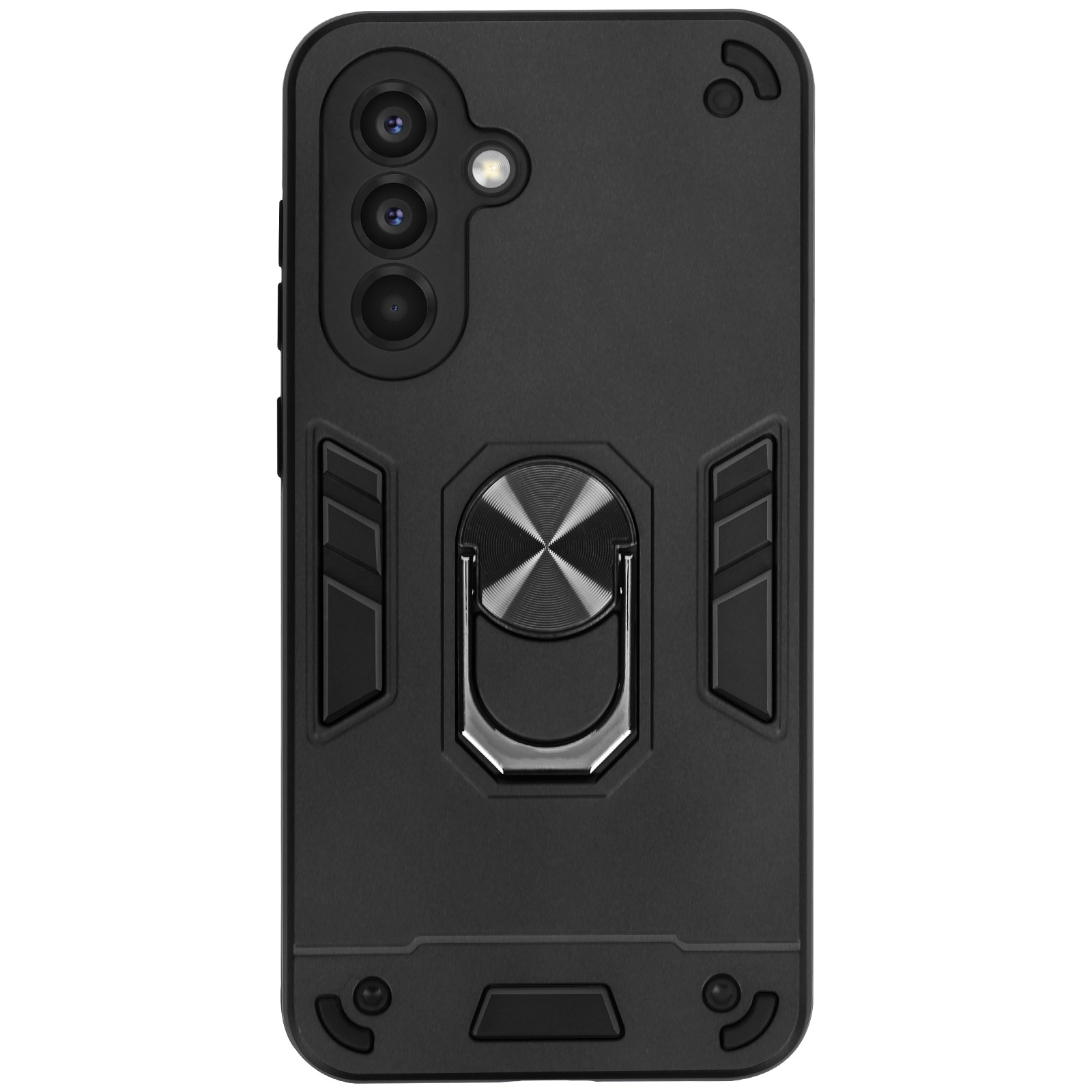 Coque Galaxy A56 antichoc armure hybride avec anneau rotatif à 360 degrés