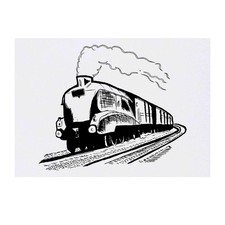 'Train' Temporary Tattoos / Transfers TO00019989 