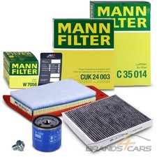 MANN-FILTER INSPEKTIONSPAKET FÜR OPEL INSIGNIA B Z18 1.5 140 / 165 PS BJ AB 2017