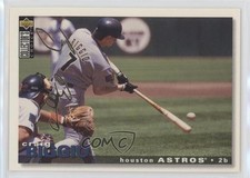 1995 Upper Deck Collector's Choice Gold Foil Signature Craig Biggio HOF 0oc8