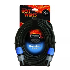 Hot Wires Speakon to Speakon Speaker Cable - 25 Foot