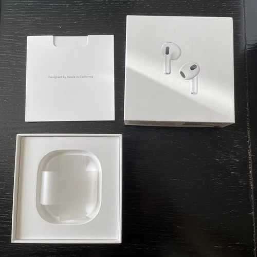 Apple AirPods 3rd Generation Wireless In-Ear Headset - White EMPTY Box ONLY