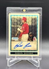 2009 Randal Grichuk Bowman Chrome Draft Superfractor Autograph Auto Rookie 1/1