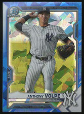 2021 Bowman Chrome Sapphire Edition ANTHONY VOLPE Prospect Card #BCP-85