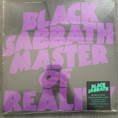 Black Sabbath - Master of Reality Vinyl LP  180g NEW / SEALED