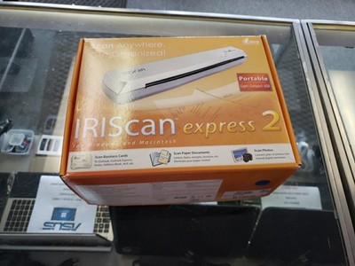 IriScan Express 2-Scan Documents Photos cards Portable Usb Scanner free ship