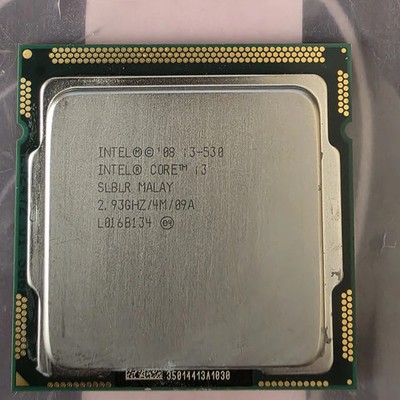 5x Lot:  Intel Core i3-530 2.93 GHz 2 Core SLBLR Socket LGA 1156 CPU/Processor