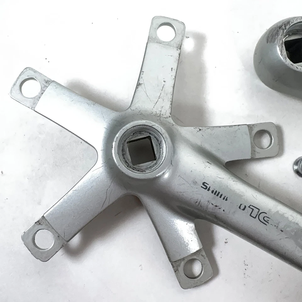 Juego de brazo de manivela doble cónico cuadrado Shimano FC-1056 170 mm, 130 BCD doble Foto 2 de 4