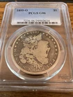 1895 O Morgan Silver Dollar $1 PCGS G6 Semi-Key Date, Rare Collectible!