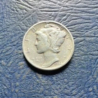1944 Mercury Dime 10C 90% Silver Circulated Business Strike Uncertified