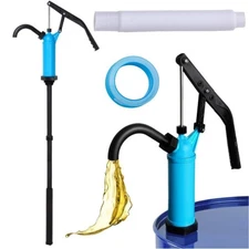 Hand-pressed Lever Action Drum Barrel Pump 5-55 Gallon for Liquids & Oil Pumping