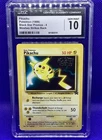 1999 Pikachu Black Star Promo #4 Pokemon Card Mewtwo Strikes Back CGC 10