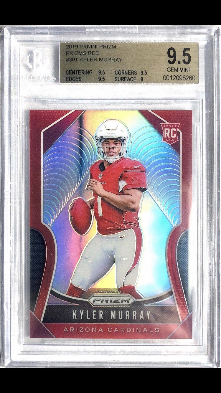 2019 Prizm Kyler Murray Retail Red SP BGS 9.5 Gem Mint Rookie RC
