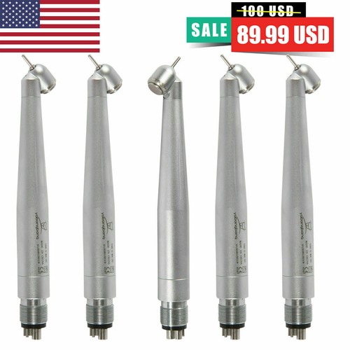 Dental 45 Degree Surgcal Hgh Speed Handpece Led E-generator Push - Foto 10