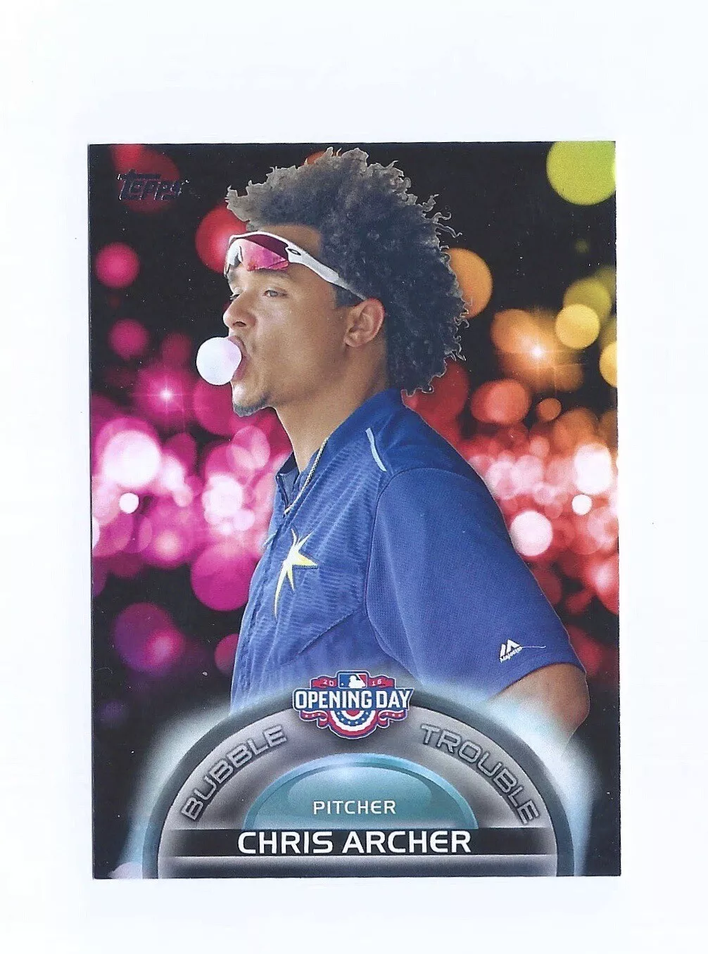 Chris Archer trading card