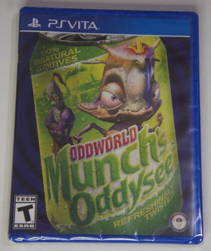 Oddworld Munch's Oddysee PS Vita Limited Run Games #119 Brand New