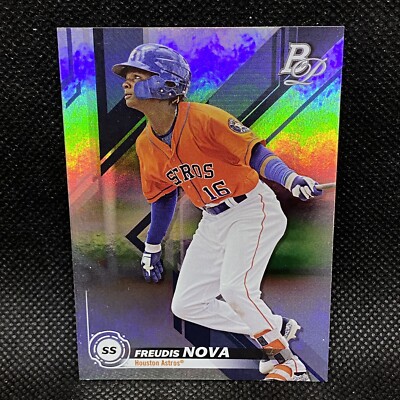 2019 Bowman Platinum Freudis Nova - #TOP-60 - Houston Astros Rookie