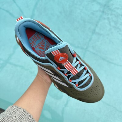 Adidas Web Boost Low Olive Strata Halo Blue Men\'s Athletic Shoes HQ6170 Buy Adidas Web Boost  main image 4