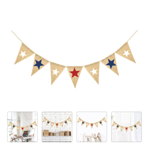 Independence Day Banner Party Decoration Independence Day Pennant Banner