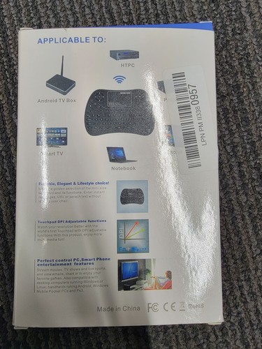 US Mini i8 Wireless Keyboard 2.4G with Touchpad for PC - Picture 2 of 4