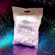 Daily Concepts Your Hair Wrap Towel Quick Dry Brand New In Package - Purple