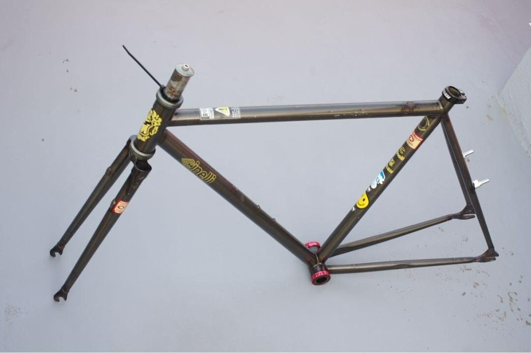 CINELLI × MASH WORK フレームセット ブルーラグ steel Rust Cinelli