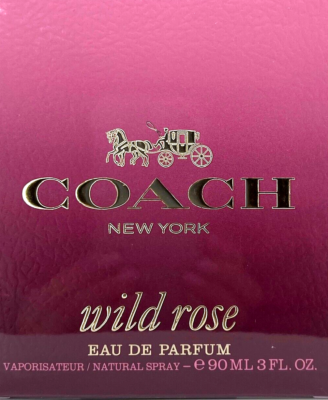 COACH WILD ROSE EAU DE PARFUM SPRAY FOR WOMEN 3.0 Oz / 90 ml BRAND