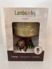 Lambs  Ivy - Team Safari Table Lamp - Lion Moneky Soccer Basketball