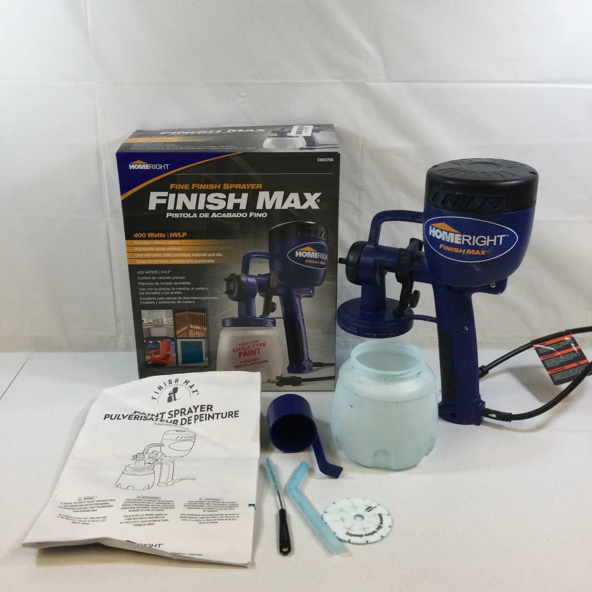 HomeRight C800766 Blue Black 400 Watts Fine Finish Max Paint