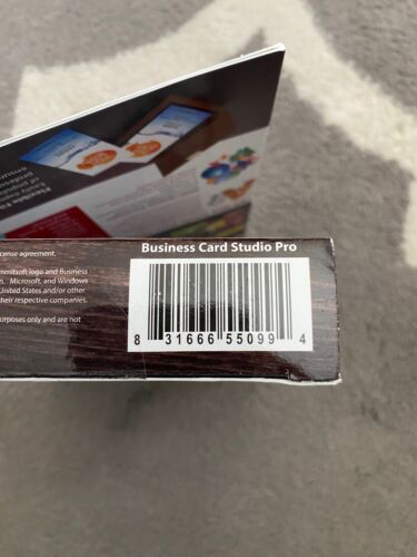 Summitsoft Business Card Studio Pro Disc & Download - Picture 4 of 5